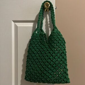 JCrew Cadiz Hand-knotted Rope Tote